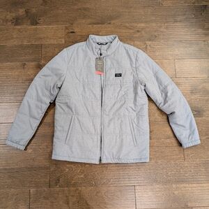 Travis Mathew Grey Jacket Mens Large